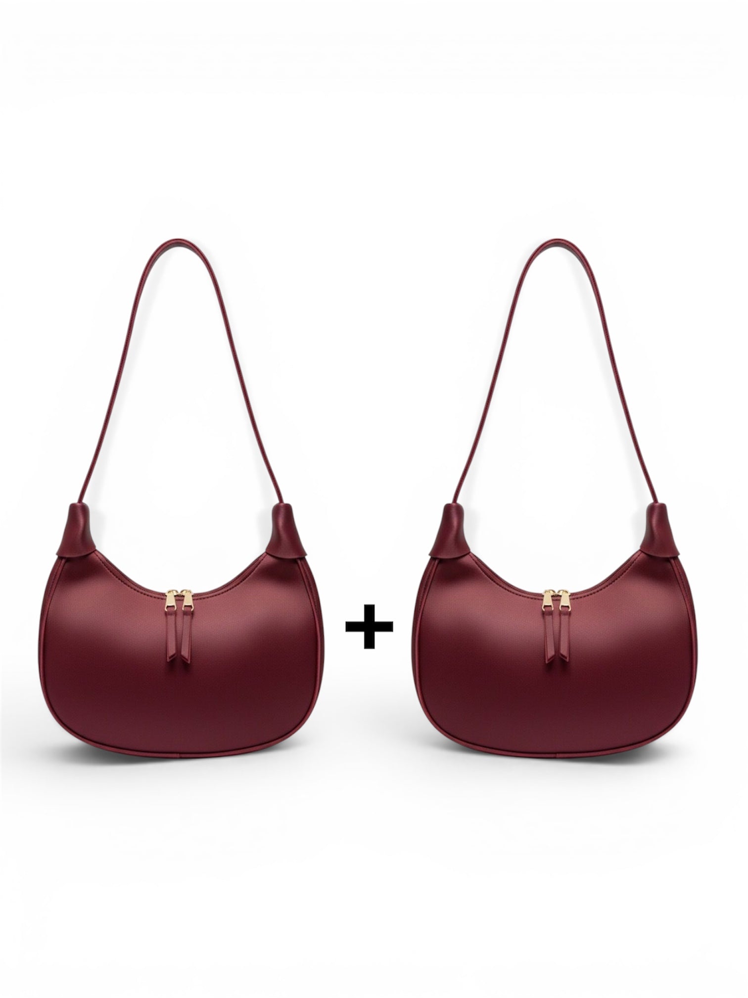 Bundle of 2 Trendy Hobo Bags