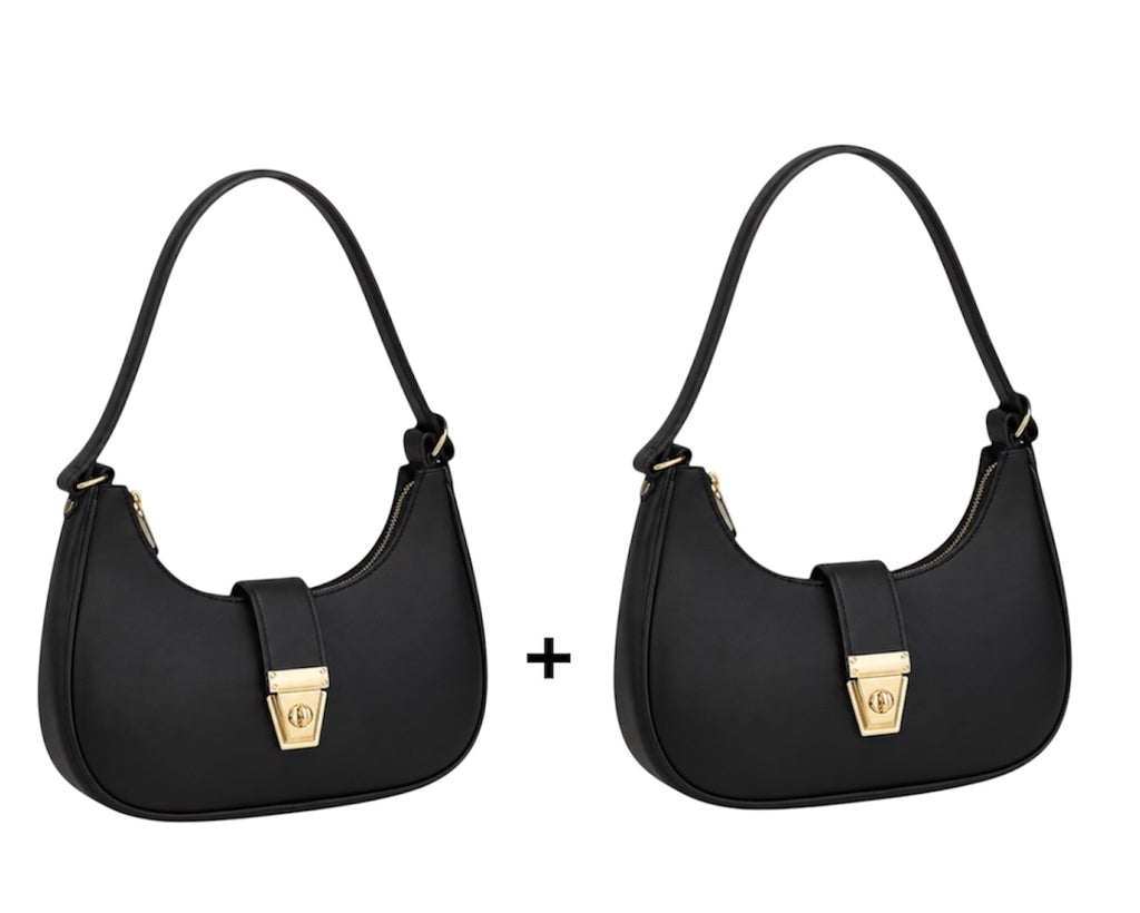 Bundle of 2 Trendy Moon Bags