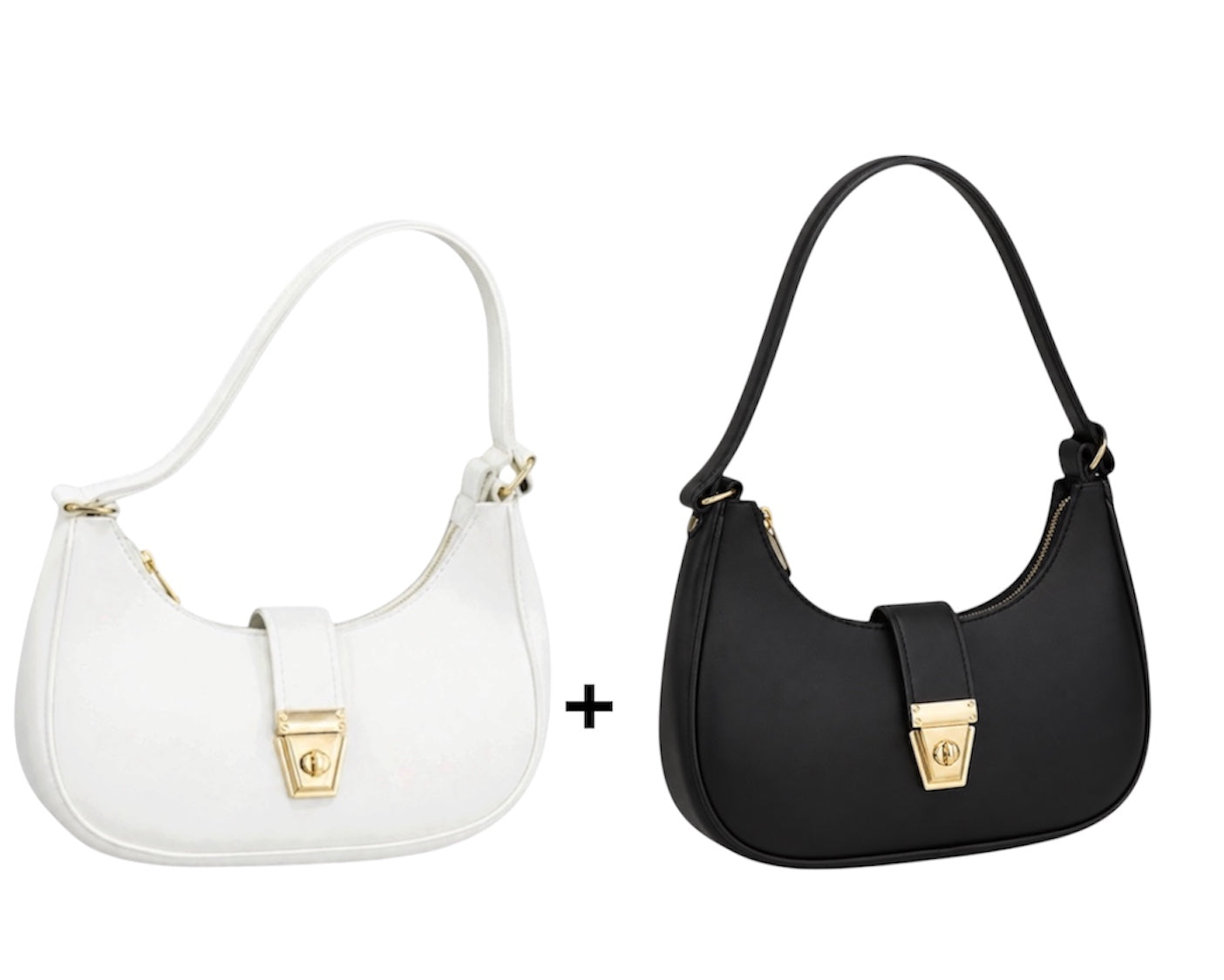 Bundle of 2 Trendy Moon Bags