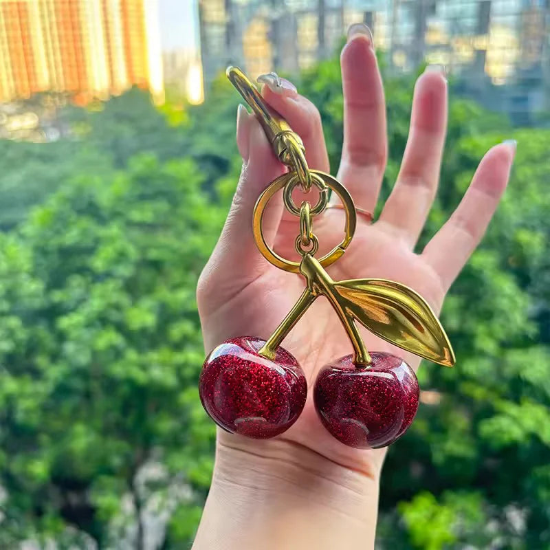 Cherry Keychain