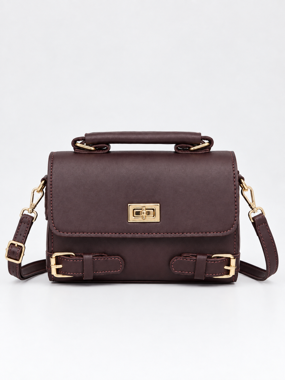 Ruby Brown Luxe Bag