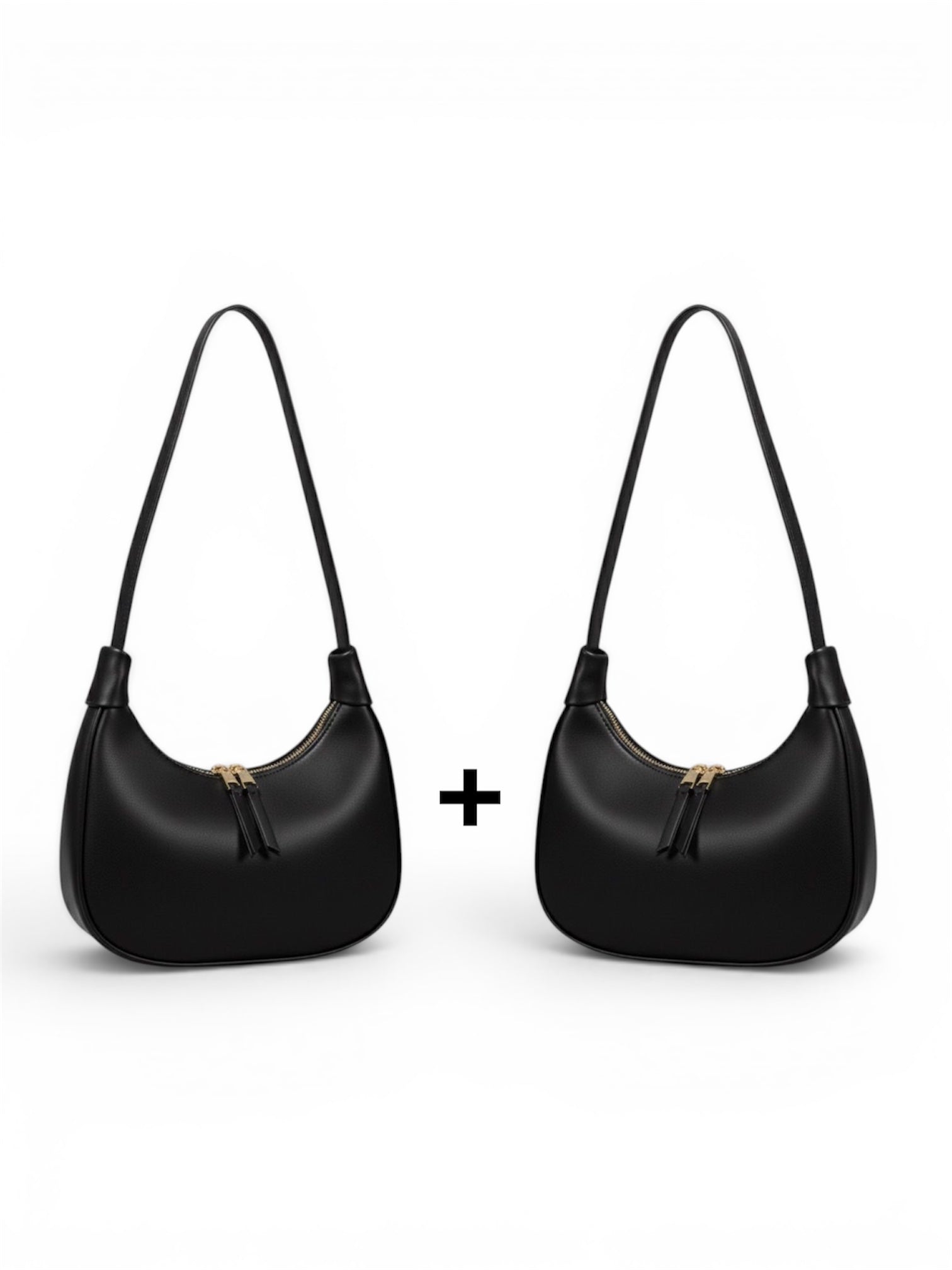 Bundle of 2 Trendy Hobo Bags