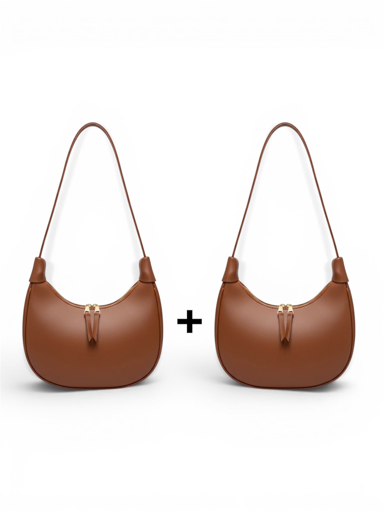Bundle of 2 Trendy Hobo Bags