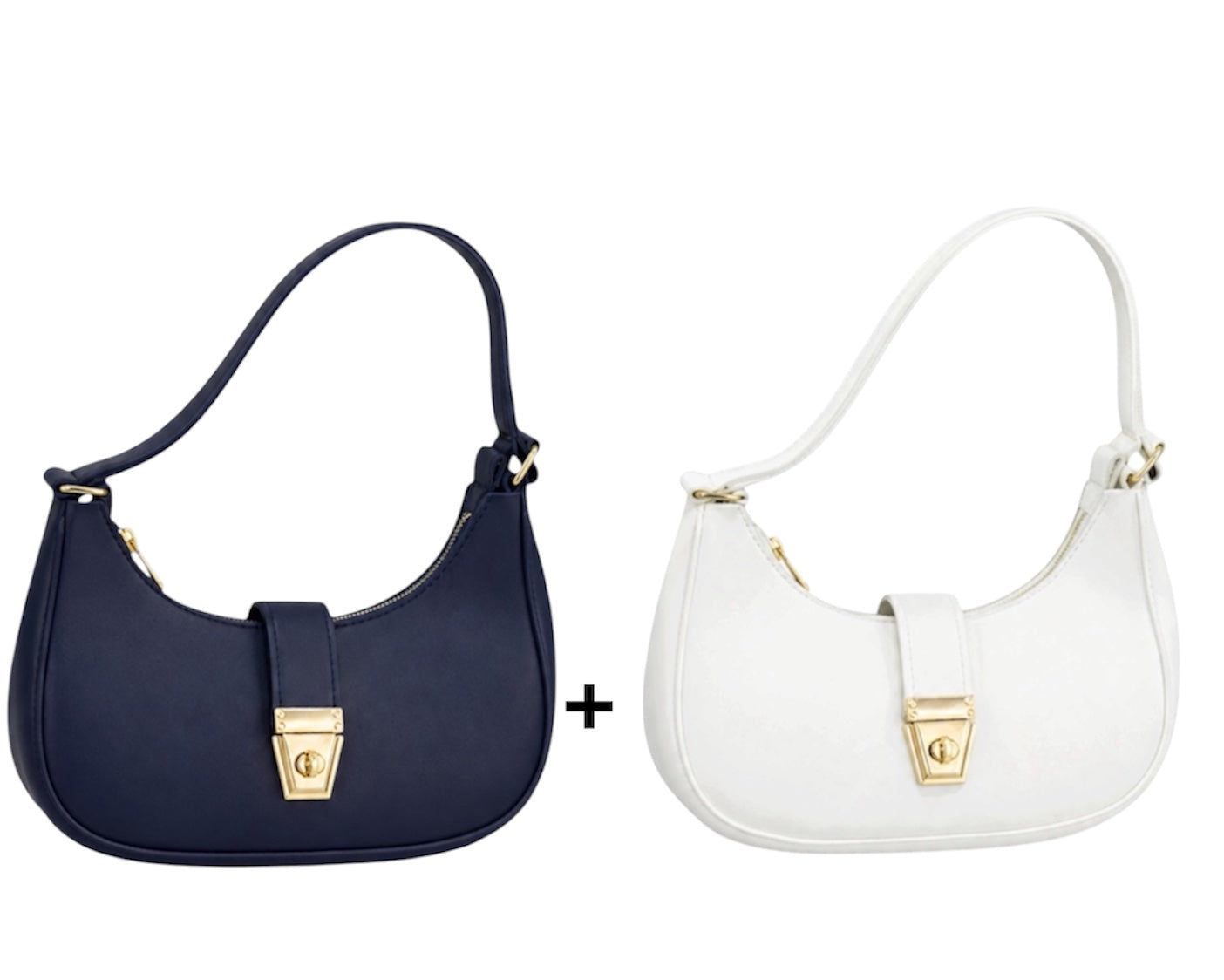 Bundle of 2 Trendy Moon Bags