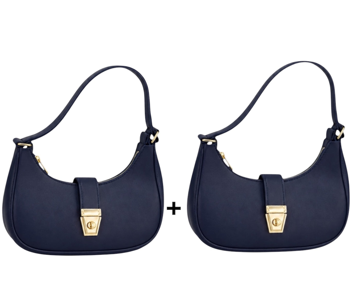 Bundle of 2 Trendy Moon Bags