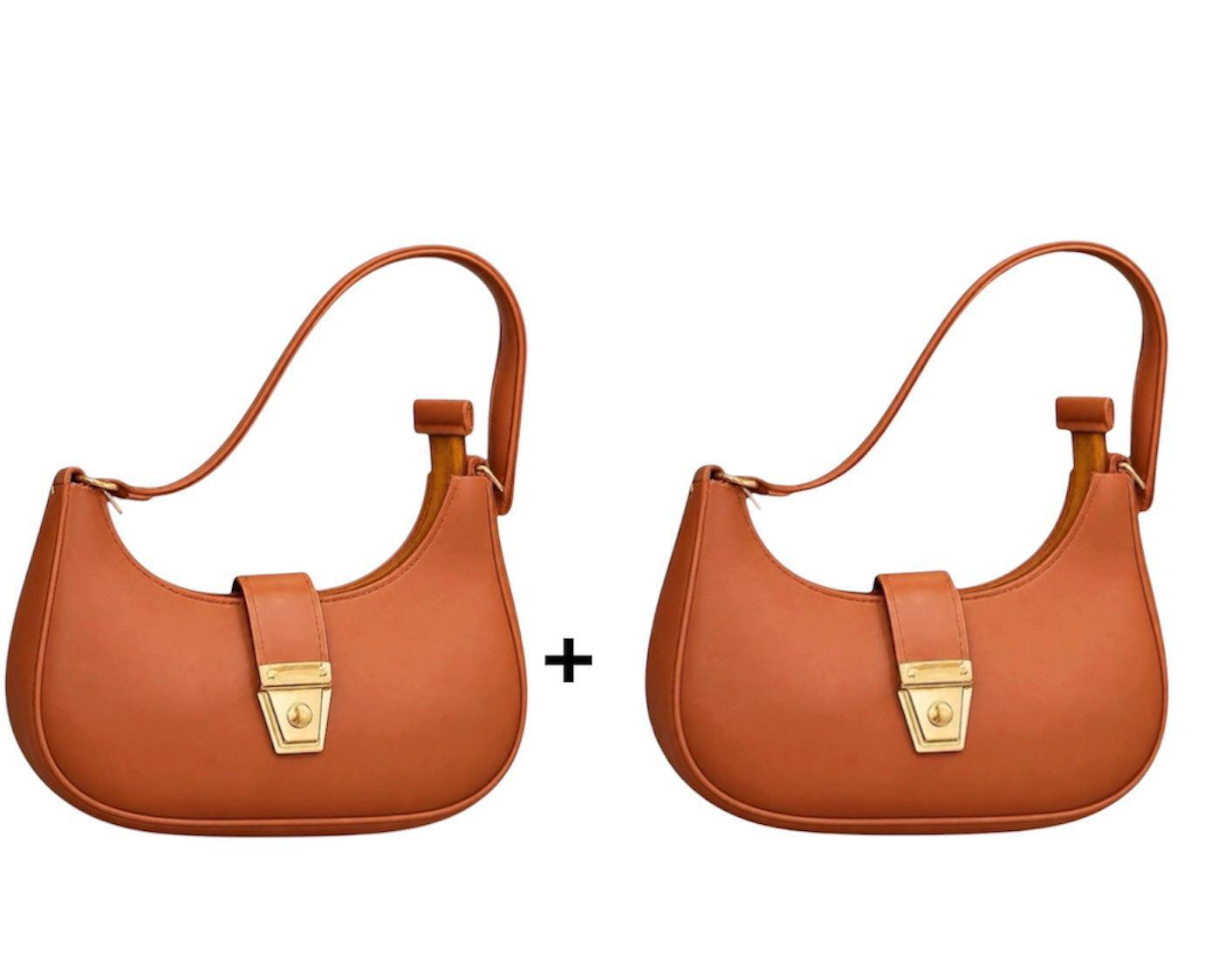 Bundle of 2 Trendy Moon Bags