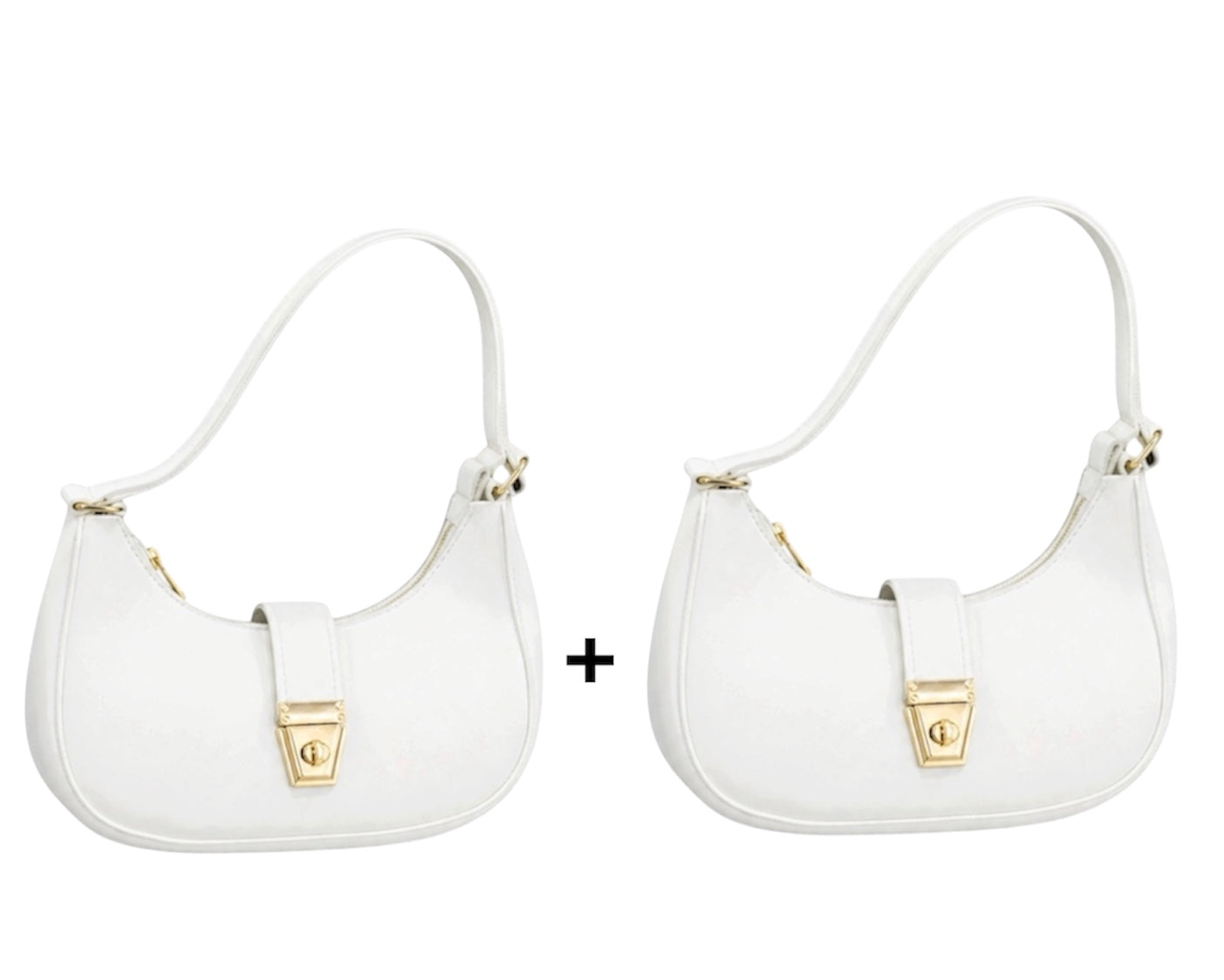 Bundle of 2 Trendy Moon Bags