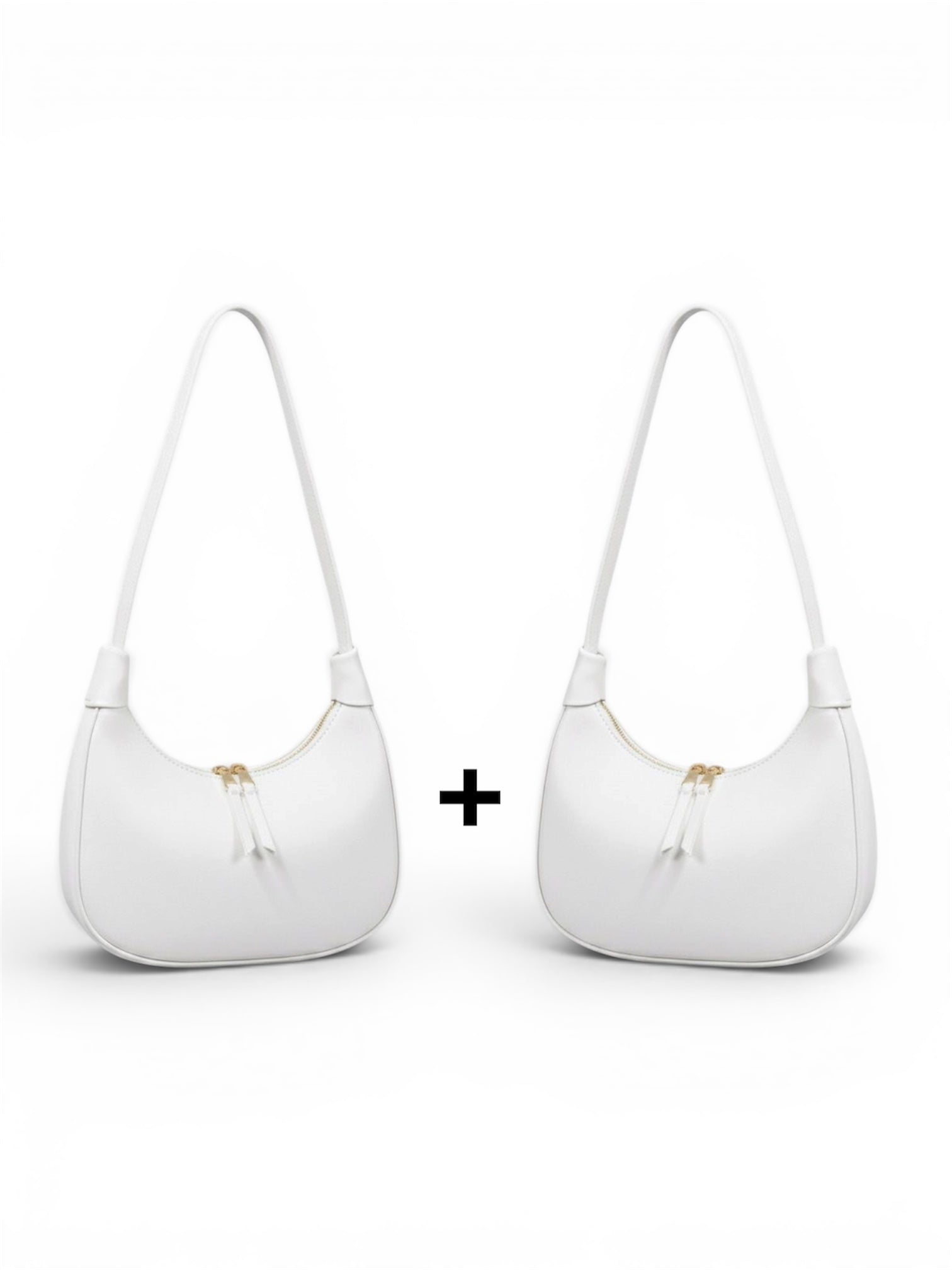 Bundle of 2 Trendy Hobo Bags